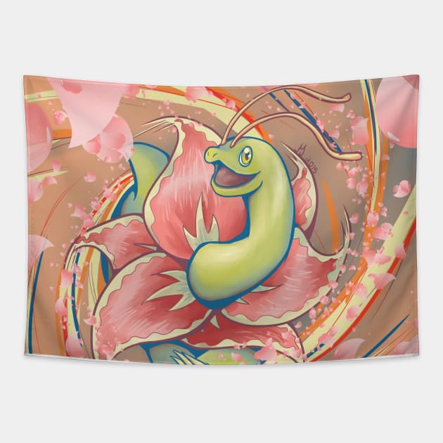 Petal Dance Tapestry by GoodMoeJo