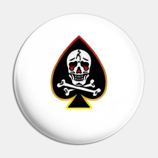 Copy of An ace of spades design. Pin