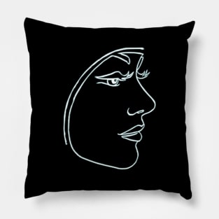 Retro Girl Pillow