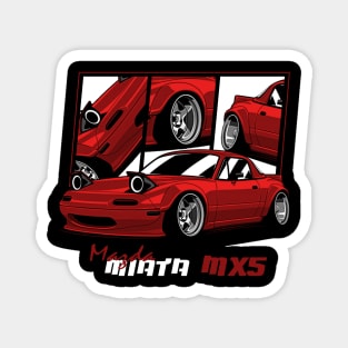 Mazda Miata MX5, JDM Car Magnet