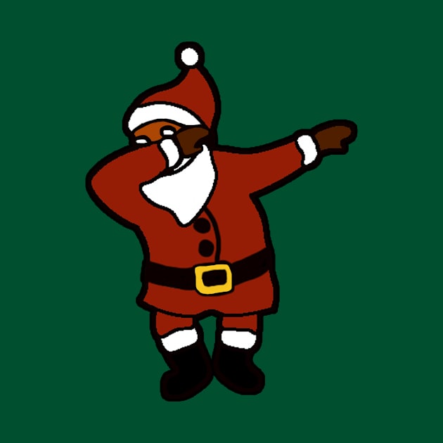 Dab a Clause Dabbing Santa by charlescheshire