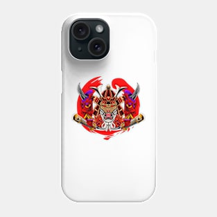 Tiger Samurai v3 01 Phone Case