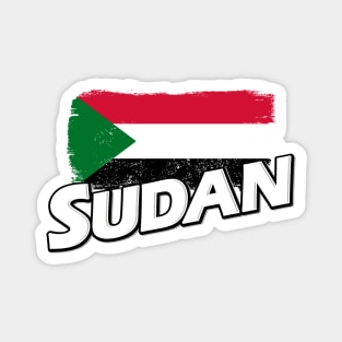 Sudan flag Magnet