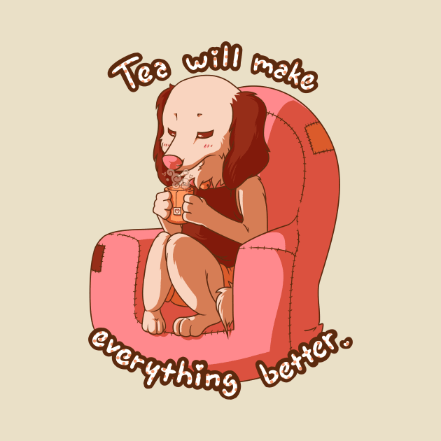 Tea will make everything better by Kawamaru