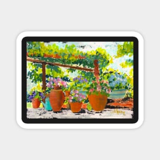 Tuscany in Bloom Magnet