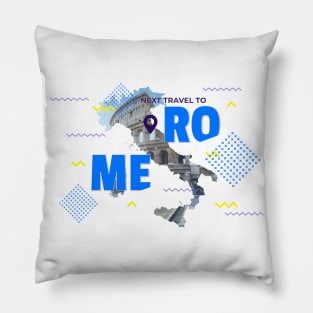 Colorful Rome Pillow