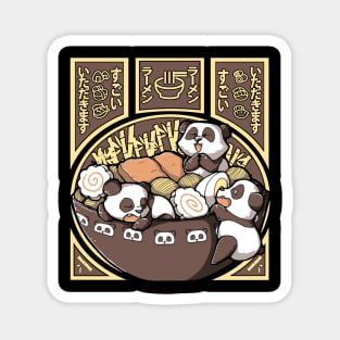 Panda Ramen Magnet