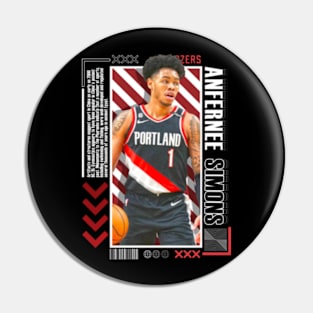 Anfernee Simons Paper Poster Version 10 Pin