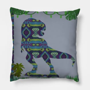 Jurassic Pork - T Rex Pillow