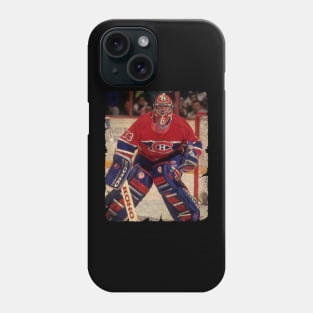 Patrick Roy, 1987 in Montreal Canadiens (551 GP) Phone Case