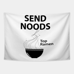 SEND NOODS TOP RAMEN Tapestry