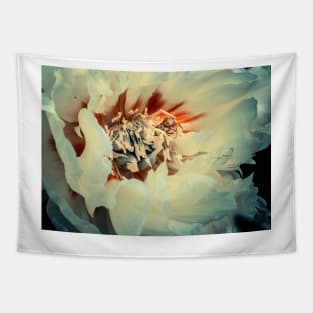 Stylized Yellow Peony 2 Tapestry