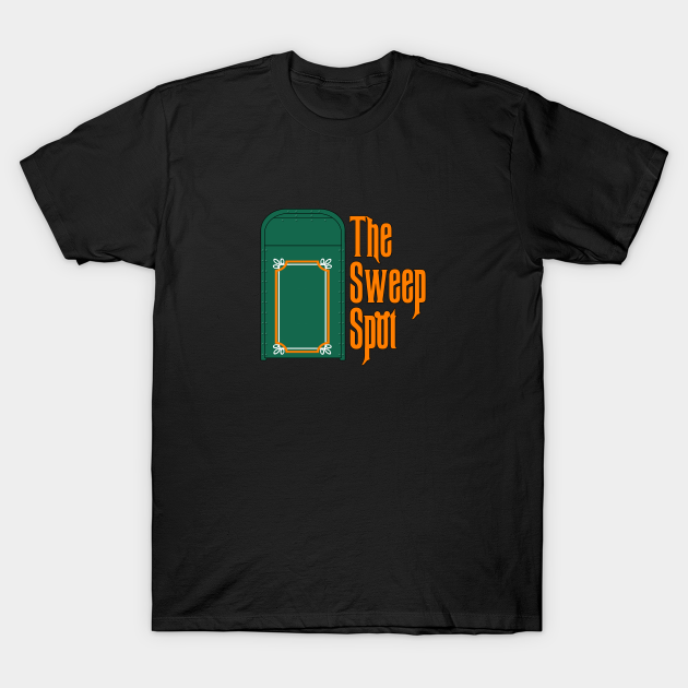 Discover The Sweep Spot Haunted Mansion Trash Can - Disneyland - T-Shirt