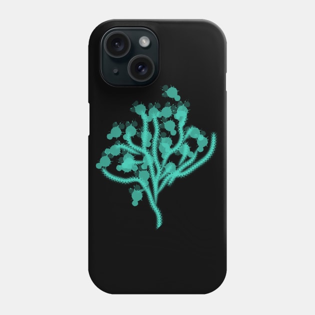 Fantasy flower neon Phone Case by Fadmel