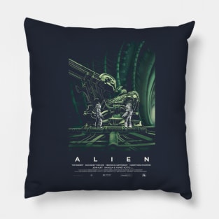 Alien space Jockey Pillow