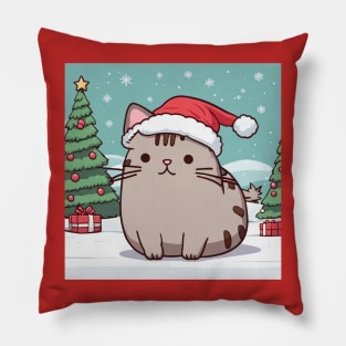 Pusheen Santa kitty Pillow