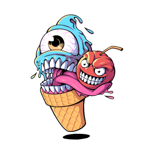 Monster cream ice berry T-Shirt