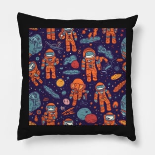 Astronaut Pattern Pillow
