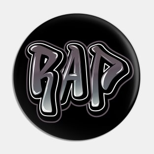 Rap Graffiti Pin