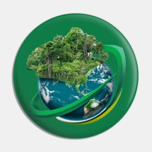 Earth day Pin