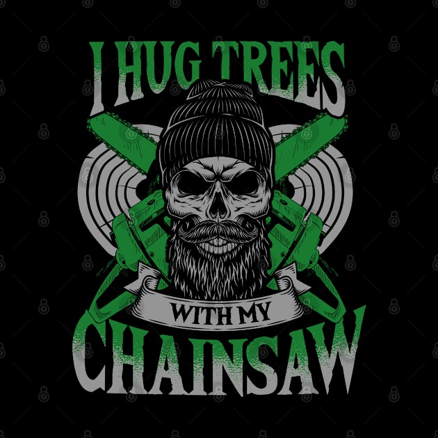 Tree Chainsaw Lumberjack by ShirtsShirtsndmoreShirts