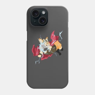 Thorgi Corgi Champion of Asgard Phone Case