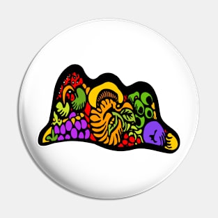 Fruity Rock of Gibraltar Pin