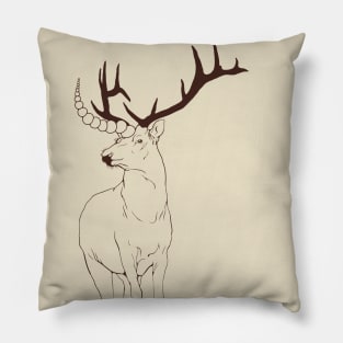 Unicorn Deer Pillow