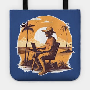 Digital Nomad World Traveler Jetsetter Freelancer Tote