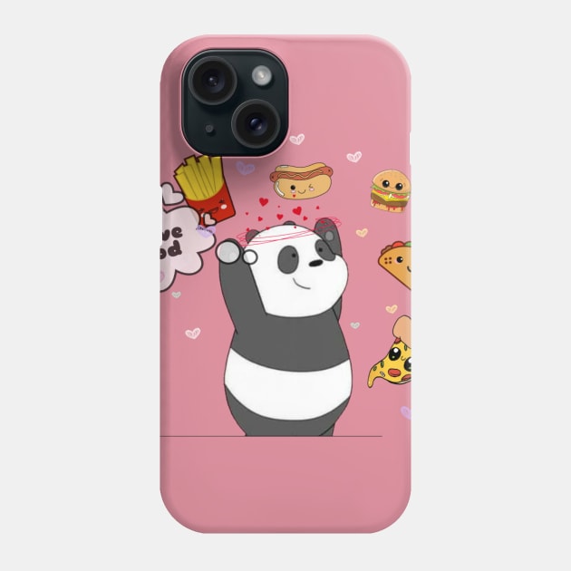 Panda lovers Phone Case by Lou97