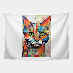 Abstract Cat 4 Tapestry