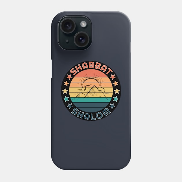 Shabbat Shalom Phone Case by DPattonPD