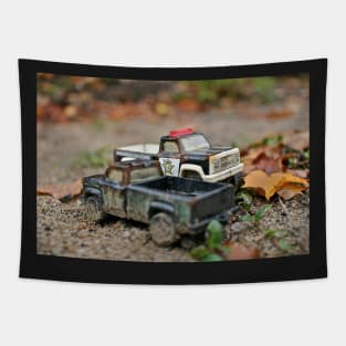 Toy Trucks Tapestry