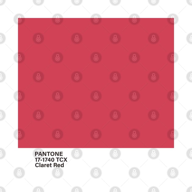 pantone 17-1740 TCX Claret Red by princessmi-com