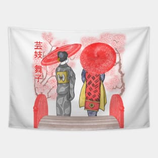 Geiko & Maiko Tapestry