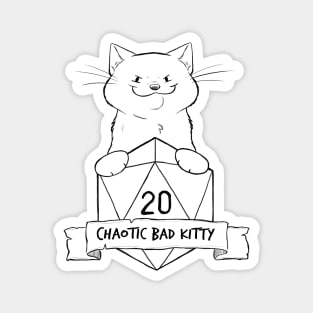 Chaotic Bad Kitty Magnet