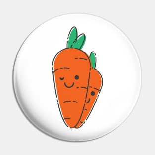 Cute Carrot Pin