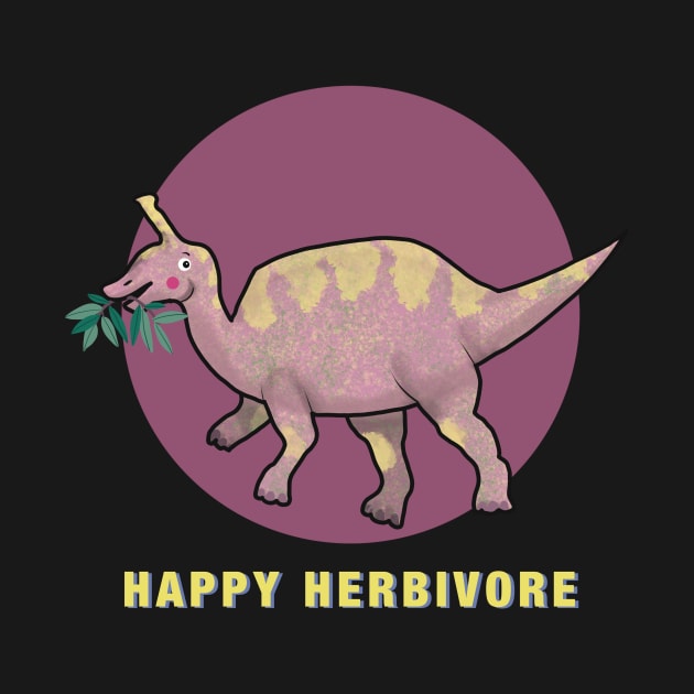 Tsintaosaurus - Happy Herbivore by louendicott