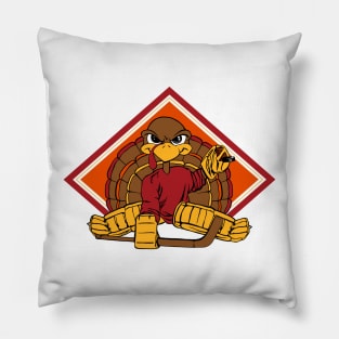 Thanksgiving Hockey Pillow