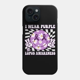 I Wear Purple for Lupus Awareness Phone Case