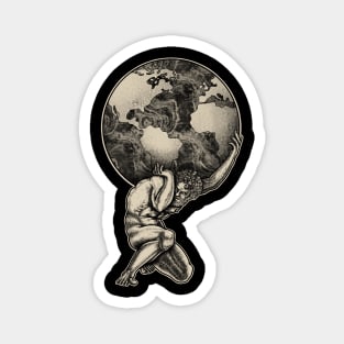 Atlas Greek mythology Magnet