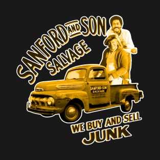 Vintage Sanford and Son Salvage Worn Truck T-Shirt