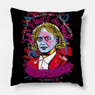 Charles Baudelaire Pillow