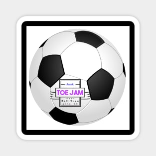 The Classic Toe jam Football Team Shirt Magnet