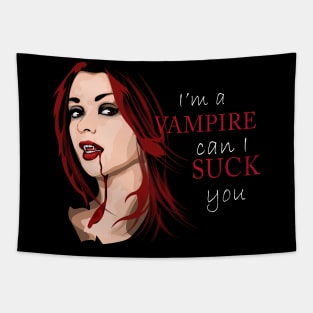 Vampire Sucks for halloween 2018 Tapestry