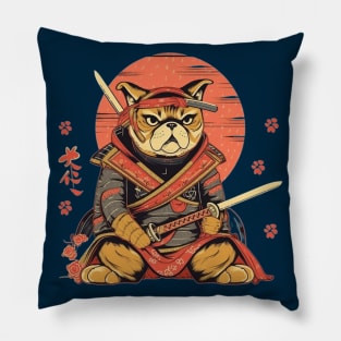 Samurai Dog Pillow