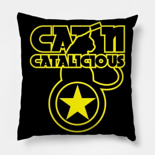 Catn Catalicious Captain Cat Birthday Gift 1 Pillow