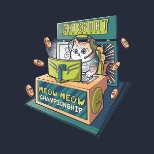 Gaming cat T-Shirt