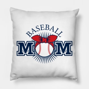 Baseball Mom Life Pillow