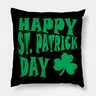 happy st patrick day Pillow